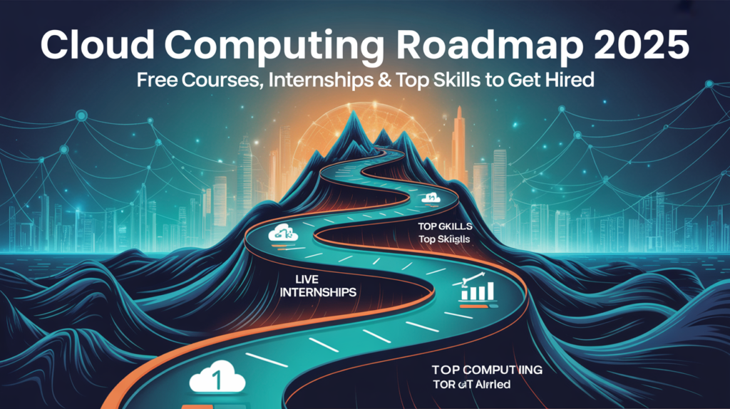 Cloud Computing Roadmap 2025: Free Courses, Internships & Top Skills to Get Hired