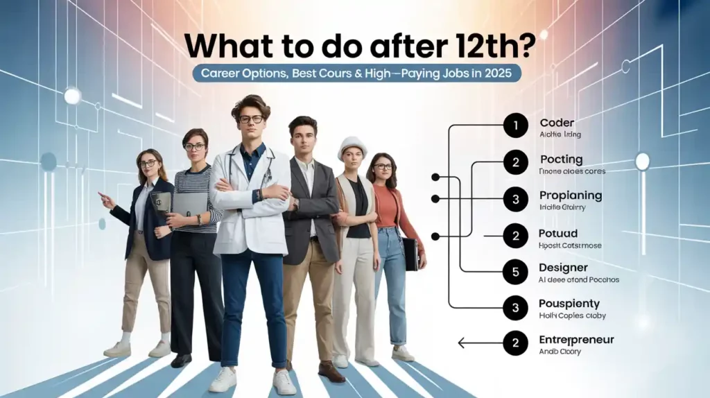 What to Do After 12th Career Options, Best Courses & High-Paying Jobs in 2025