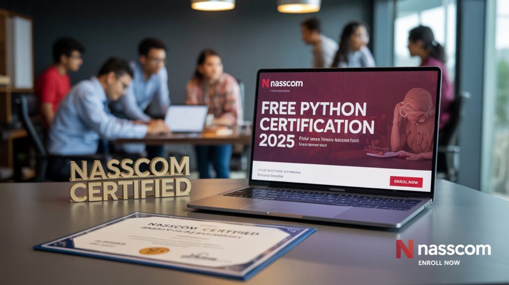 Nasscom Free Python Certification Course For fresher Get Free Certificate Enroll Now 2025
