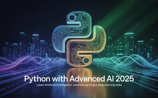 Python with Advanced AI 2025 Learn Artificial Intelligence, Machine Learning & Deep Learning Skills