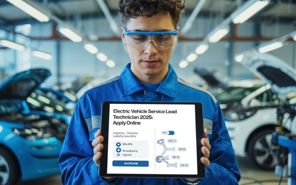Electric Vehicle Service Lead Technician 2025: Apply Online – Eligibility, Skills, Salary & Career Growth