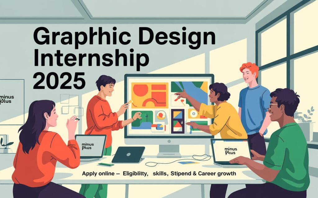 Graphic Design Internship 2025 at Minus Equals Plus: Apply Online – Eligibility, Skills, Stipend & Career Growth