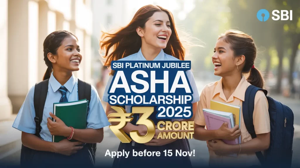 SBI Platinum Jubilee Asha Scholarship 2025
