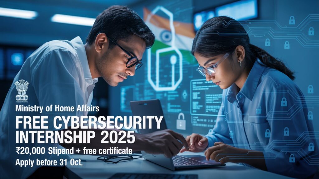 Ministry of Home Affairs FREE Cybersecurity Internship 2025 