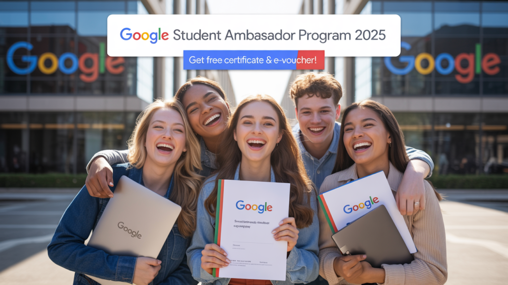 Google Student Ambassador Program 2025 
