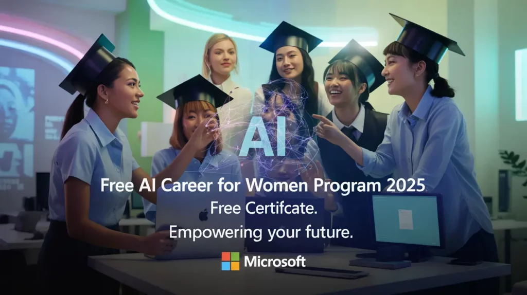 Microsoft FREE AI Career for women Program