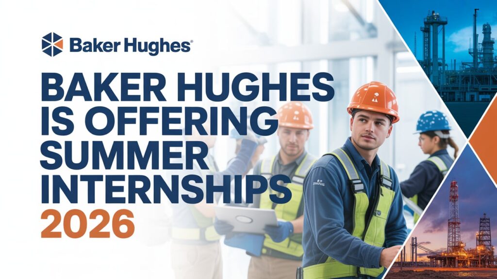 Baker Hughes Is Offer Summer Internships 2026 [Multiple Location, With Stipend] Apply Now!