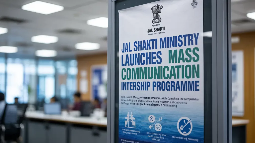 Jal Shakti Ministry Launches Mass Communication Internship Programme With Stipend Apply