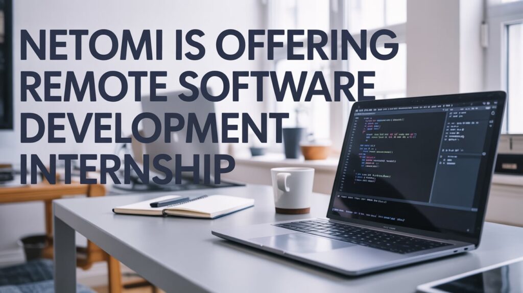 Netomi Is Offering Remote Software Development Internship (Java) India Apply Now in 2025