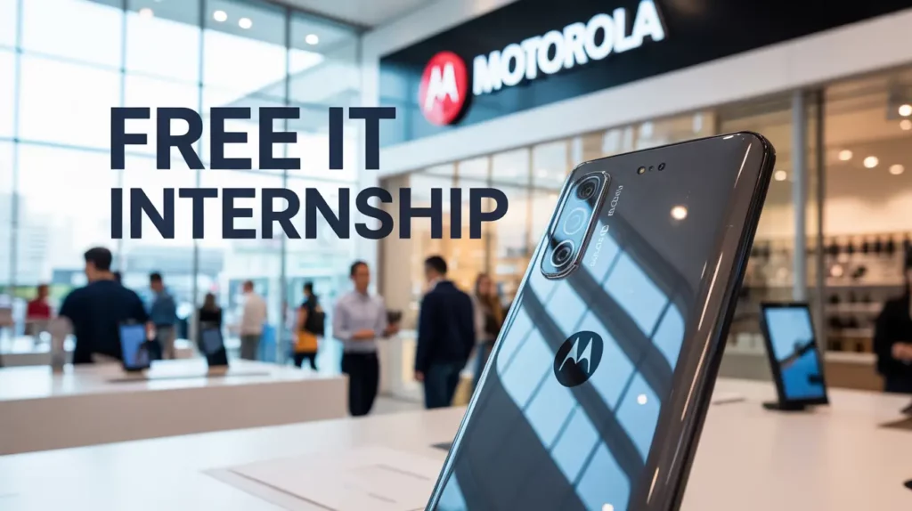 Motorola is hiring Free IT Internship, Bangalore [₹25K - ₹42K/month Stipend] Apply ASAP