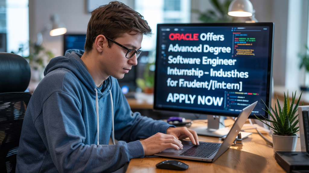 Oracle Offers Advanced Degree Software Engineer Internship - Industries for Freshers [Student/Intern] Apply Now