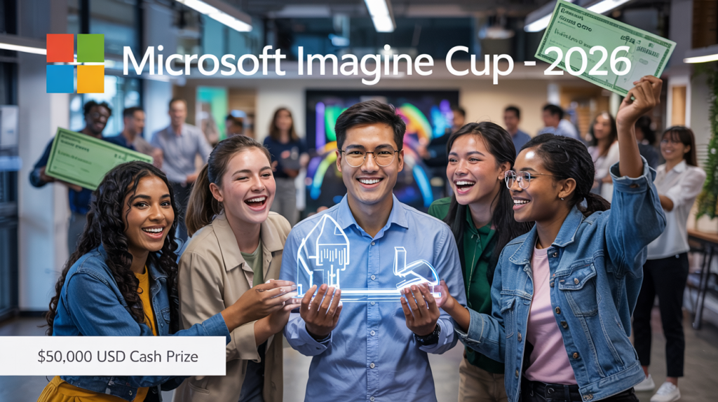Microsoft Imagine Cup - 2026, for Any College Students [Cash Prize $50,000 USD] Apply Online