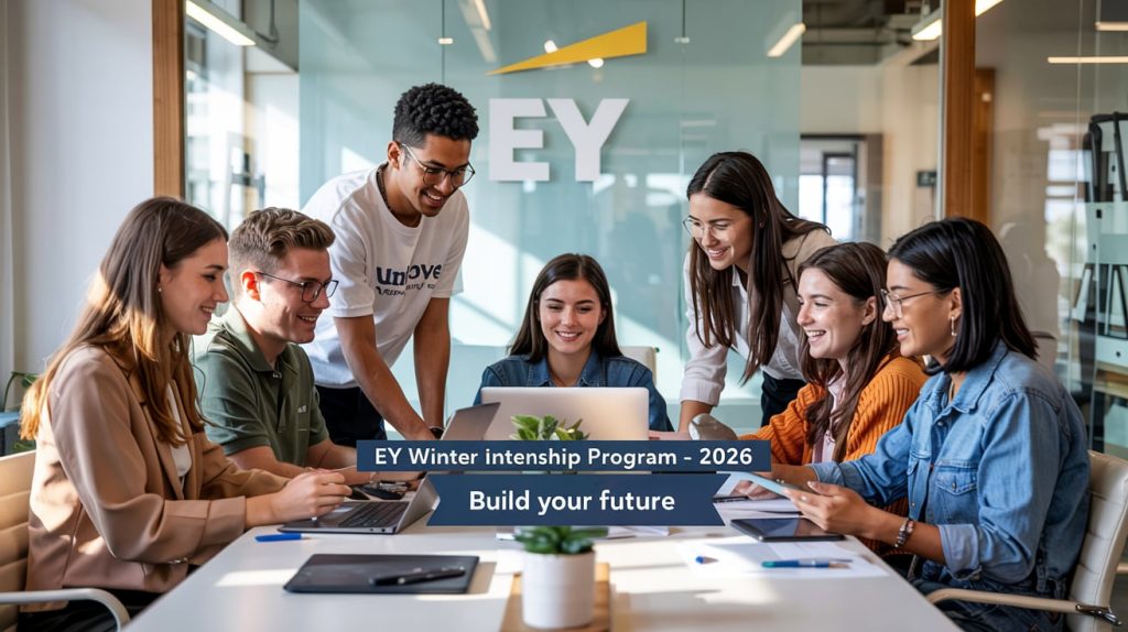 EY Offering Free Winter Internship Program - Opportunity For Students 2026 - New Delhi Apply Fast