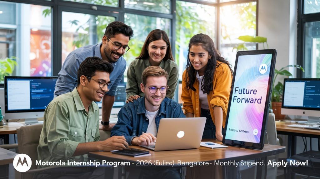 Motorola Internship Program - 2026 [Full time] Bangalore with Monthly Stipend Apply ASAP