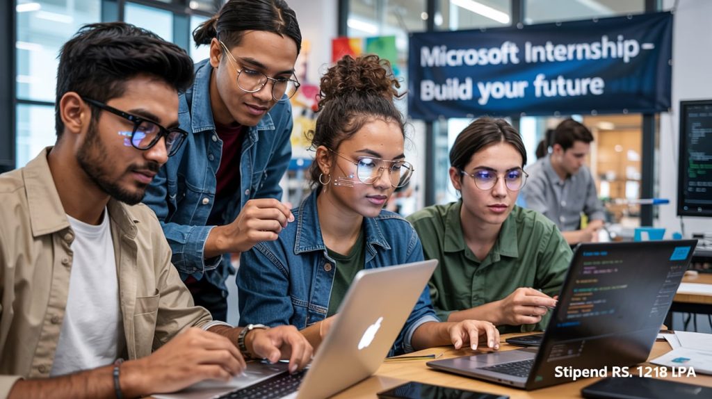 Microsoft Offering Free Software Engineering Internship [Stipend Rs. 12-18 LPA] Apply!