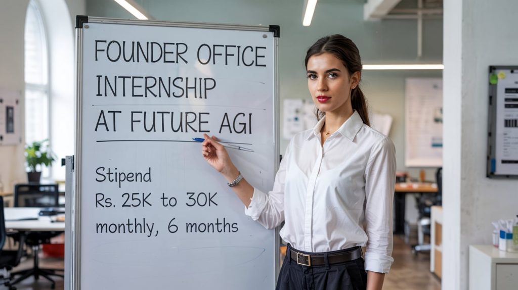 Founder Office Internship at Future AGI, Stipend Rs. 25k to 30k Monthly, 6 Months Apply Now in 2026