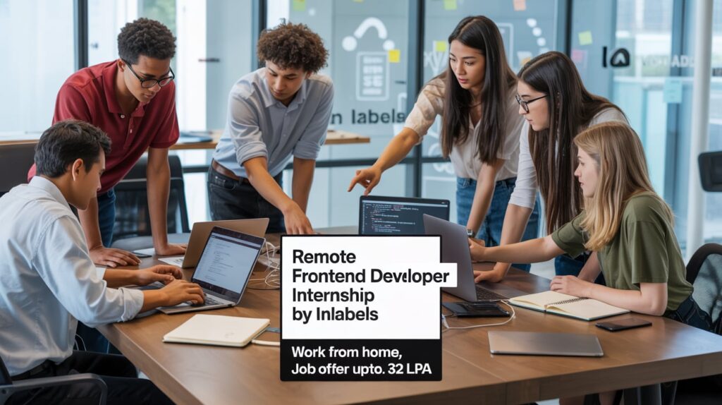 Remote Frontend Developer Internship by InLabels [Work From Home, Job Offer  Upto. 32 LPA] Apply