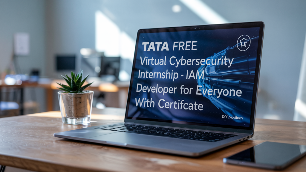 Tata Free Virtual Cybersecurity Internship - IAM Developer for Everyone with Certificate Apply in 2025