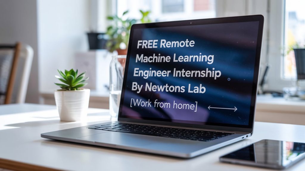 Free Remote Machine Learning Engineer Internship by Newtons Lab [Work From Home] Apply by 2 Feb 2026