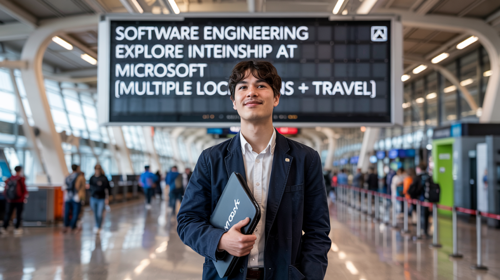Software Engineering Explore Internship at Microsoft, [Multiple Locations + Travel] Apply!