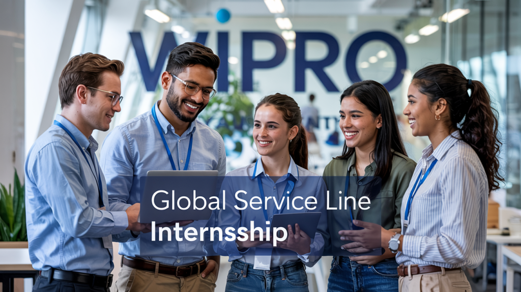 Global Service Line Internship by Wipro Bengaluru Stipend Up to Rs. ₹25K - ₹50K/month - Apply Now in 2026