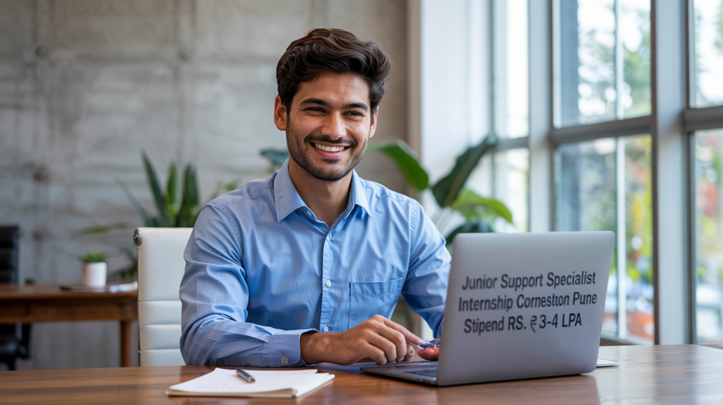 Junior Support Specialist Internship at Cornerstone Pune | Stipend Rs. ₹3-4 LPA | Apply ASAP