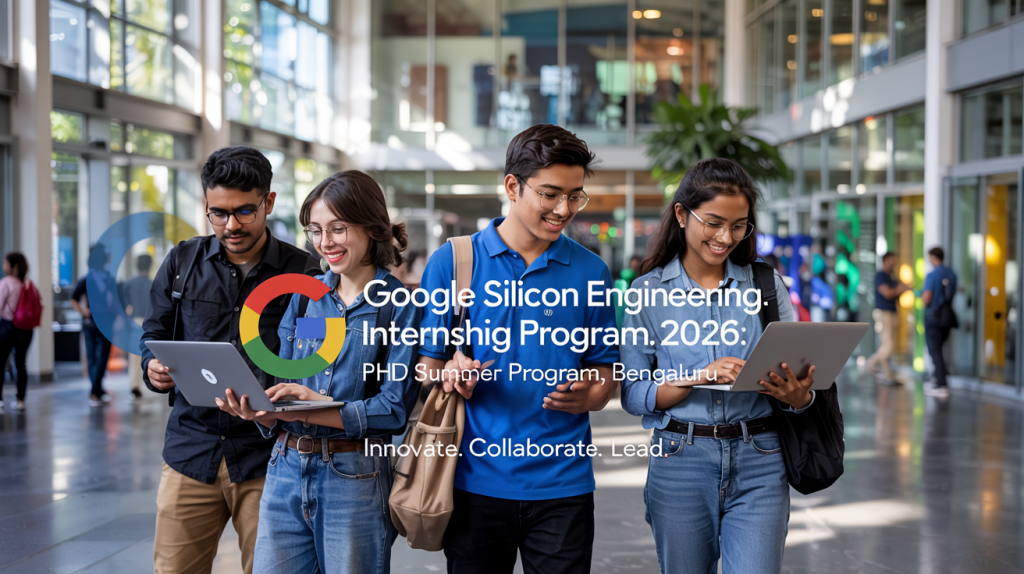Google Silicon Engineering Internship 2026: PhD Summer Program, Bengaluru – Stipend Included!