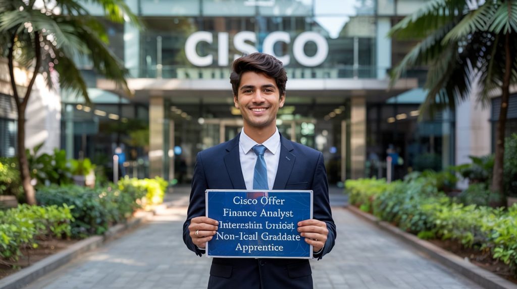 Cisco Offer Finance Analyst Internship - Non-Technical Graduate Apprentice - India Apply Now 2026
