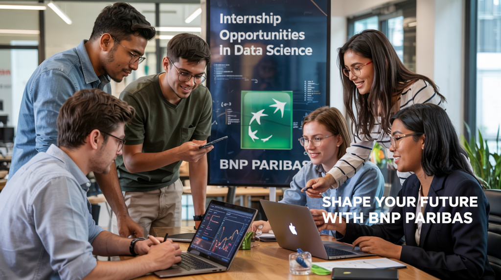 Data Science Intern at BNP Paribas, India -Mumbai - Salary Rs. ₹25K - ₹42K/month Apply Now